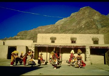 Cham Dance Tabo Monastery