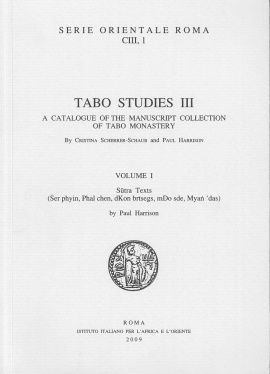 Tabo Manuscript catalog